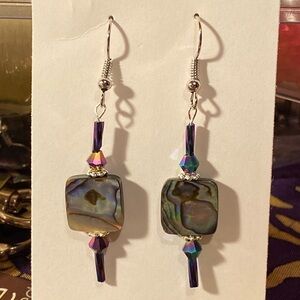 Handmade Abalone Earrings